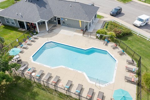 Resort style pool
