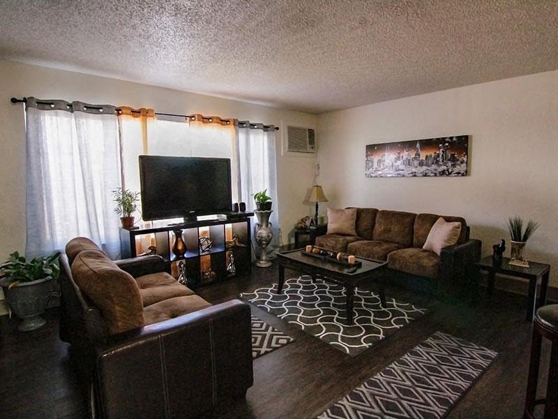 Living Room l Ethan Terrace Sacramento CA Apartments For Rent