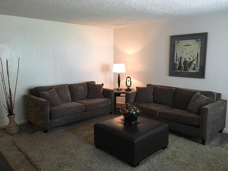 Living Room l Ethan Terrace Sacramento CA Apartments For Rent