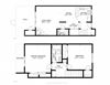 2 Bedroom 1.5 Bath