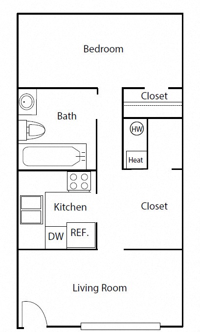 ONE BEDROOM (S)