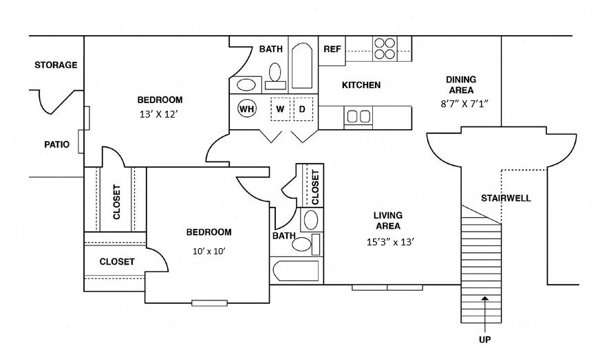 TWO BEDROOM