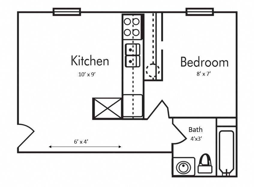 ONE BEDROOM