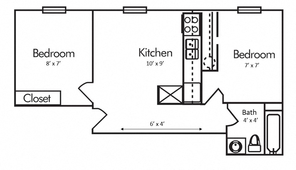 TWO BEDROOM