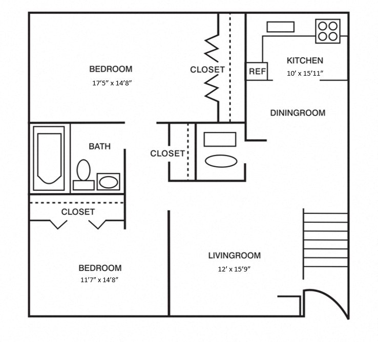 TWO BEDROOM