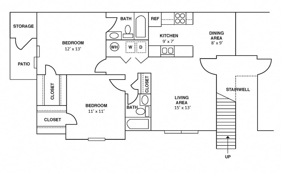 TWO BEDROOM
