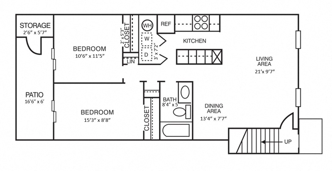 TWO BEDROOM