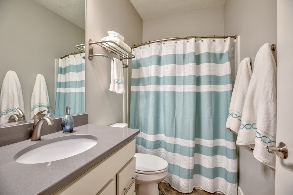 Bathroom of Home For Rent in Holt Michigan | Aspen Lakes Estates