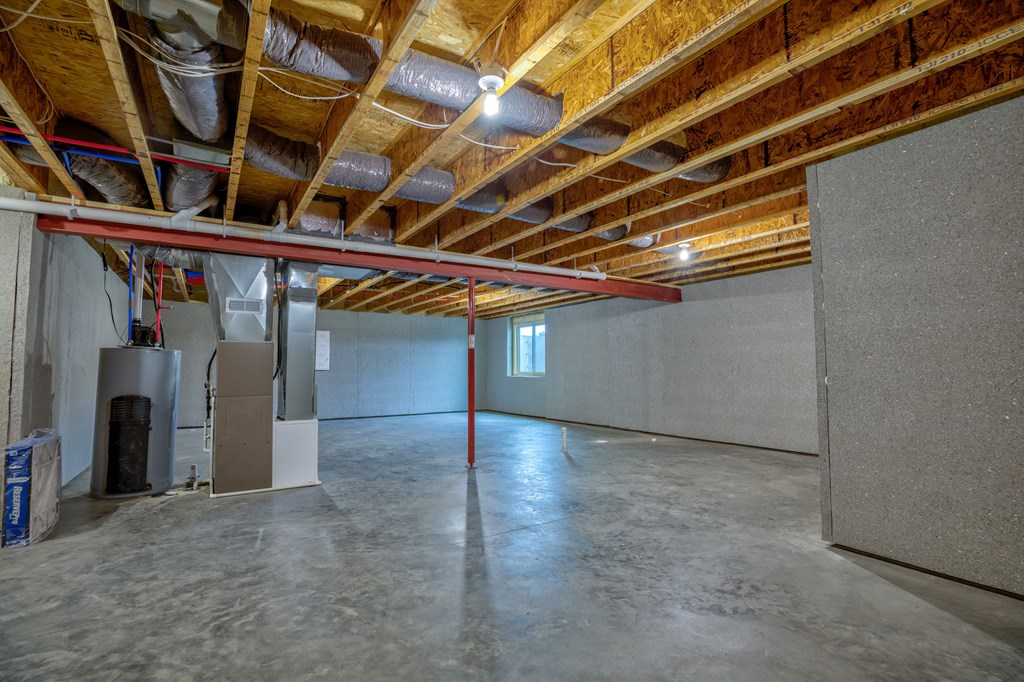 Basement of of Home For Rent in Holt Michigan | Aspen Lakes Estates