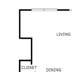 1 Bedroom 1 Bathroom Attached Garage w/Washer&Dryer