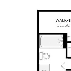 1 Bedroom 1 Bathroom - 950 Square Feet - Lower Style A 1 Bedroom 1 Bathroom - 950 Square Feet - Lower Style A