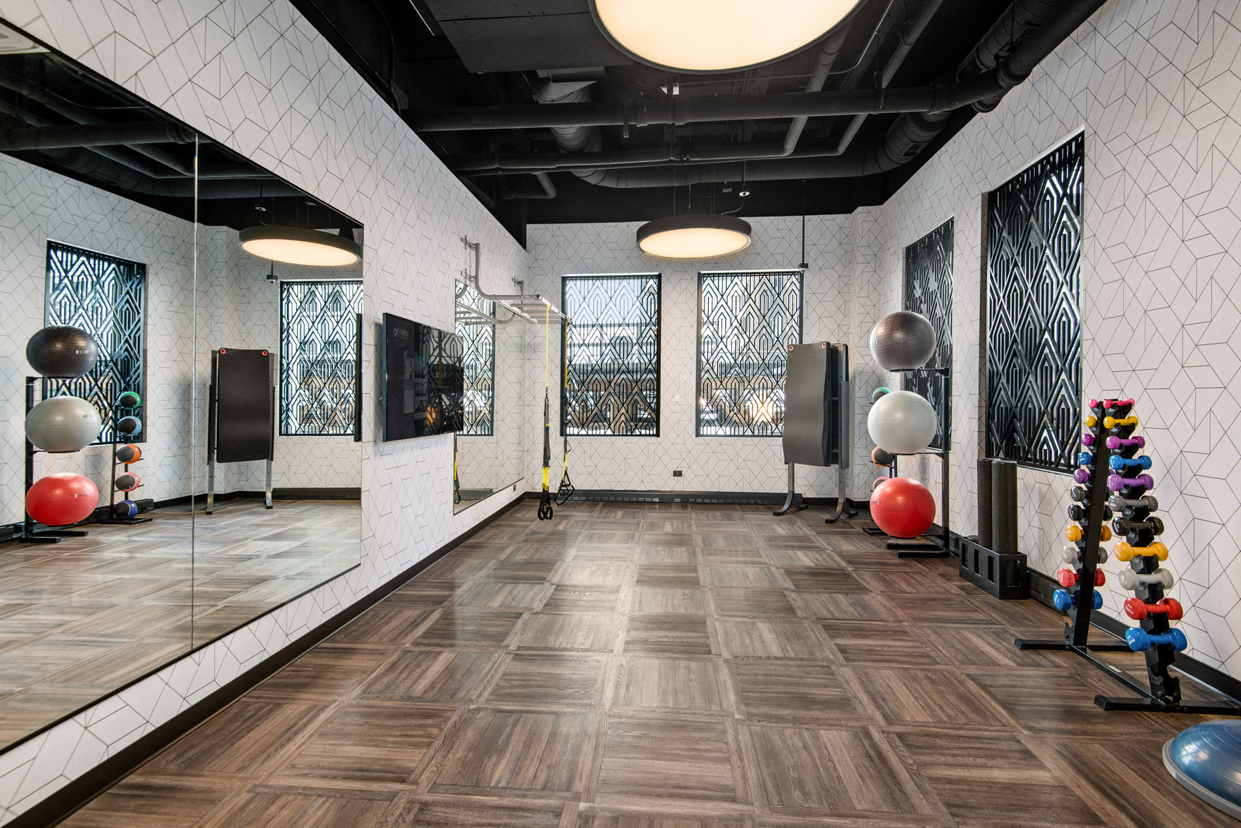 Fitness Facility With Yoga  at Century Tower