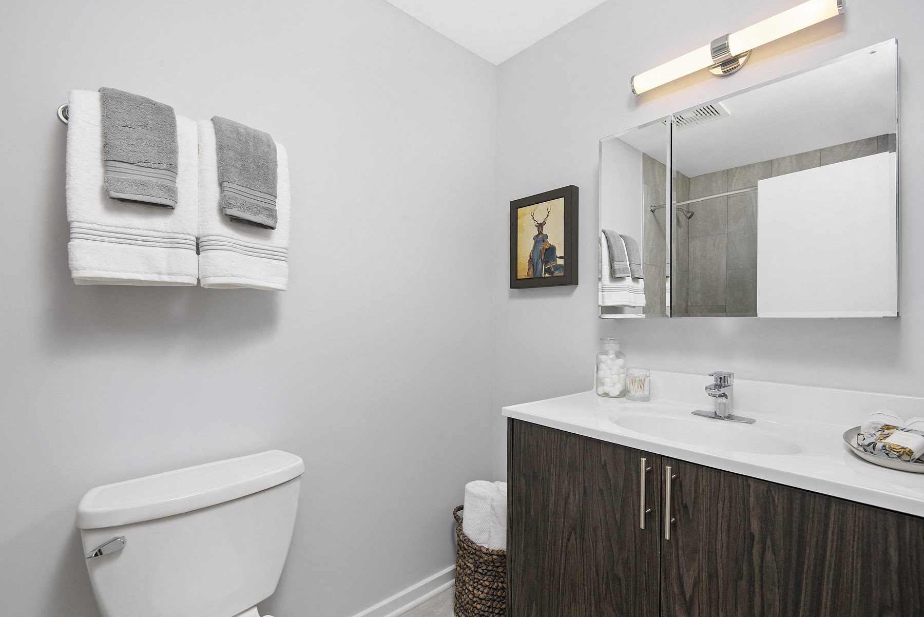 One Bedroom Model Bathroom