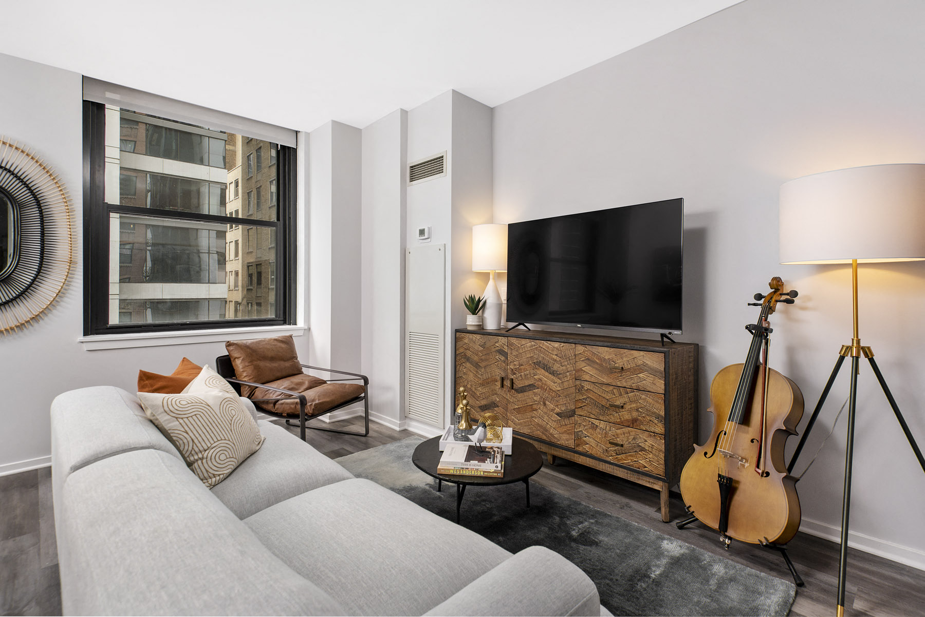 One Bedroom Model Living Room