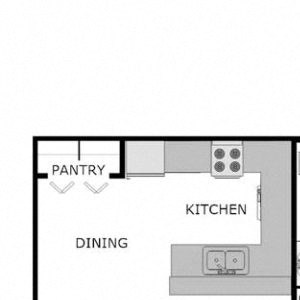 3 Bedrooms 2 Bathroom Lower