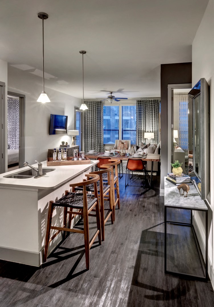 kitchen and dining apartments in katy