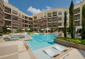 katy apartments with a pool