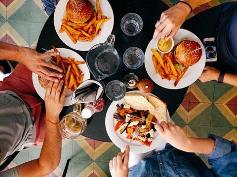 Downtown SLO has an exciting urban atmosphere, great walkability, and tons of restaurants  at Connect, San Luis Obispo, California