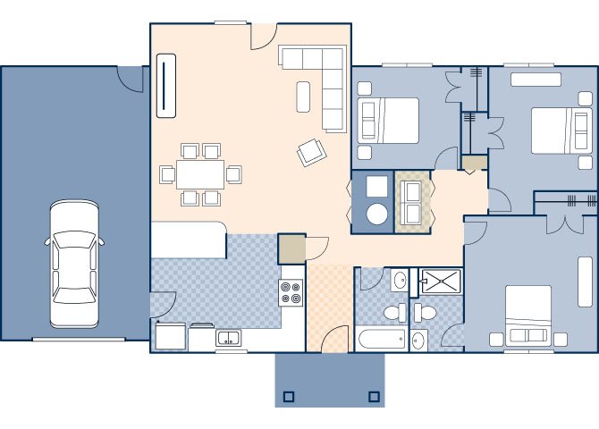 Woodview II FEU 926 Floor Plan 48