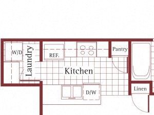 2 bedroom 1 bathroom at La Borgata Apartments in Surprise AZ 1 2 bedroom 1 bathroom at La Borgata Apartments in Surprise, AZ
