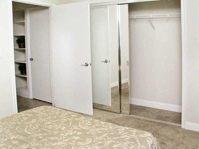 Bedroom Storage at Torcello | Stockton apts for rent