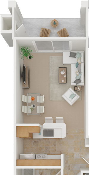 The Dolce 2X1 Floor Plan | Torcello