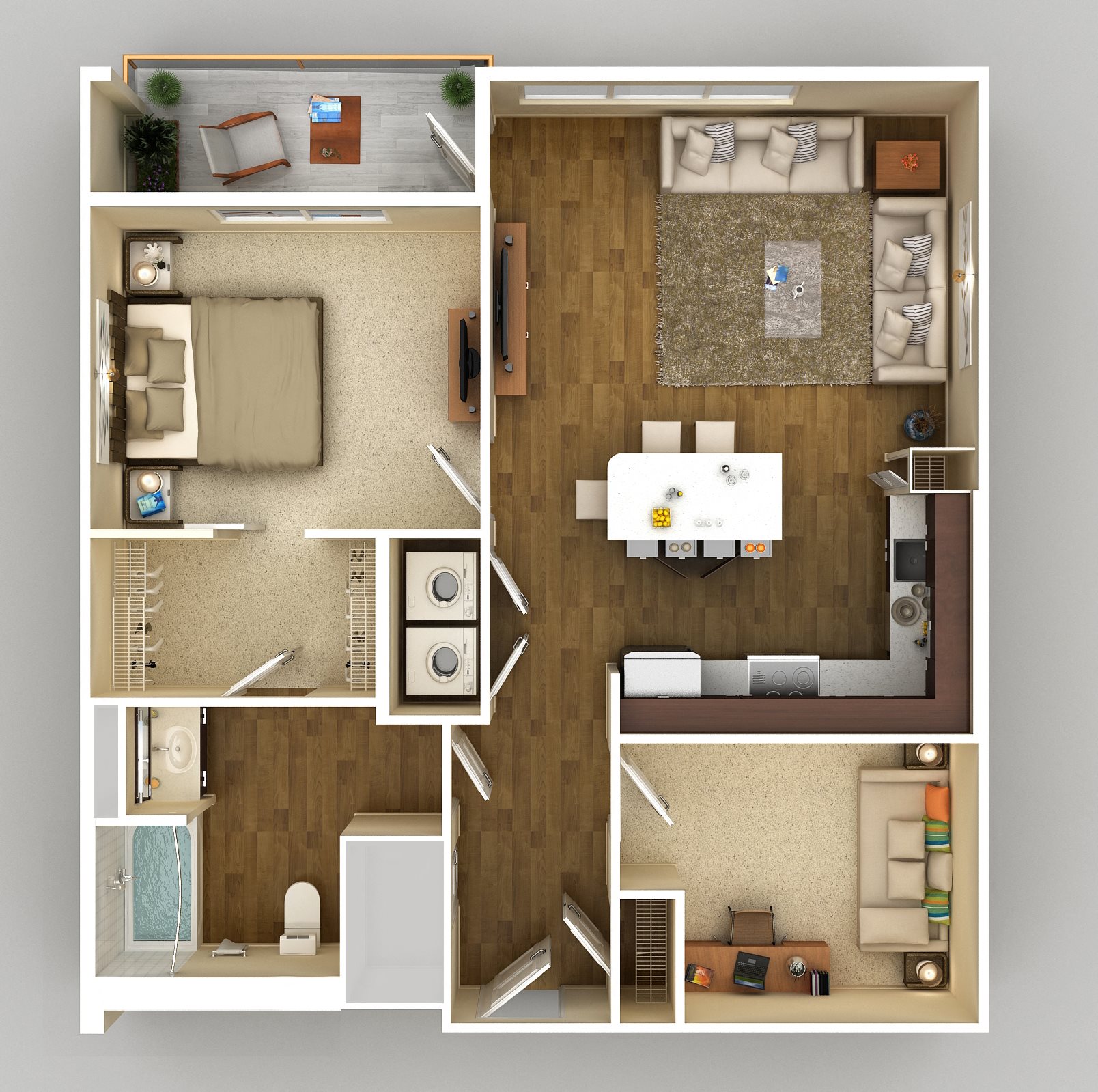 Floor Plans of Station 650 in Alexandria, VA