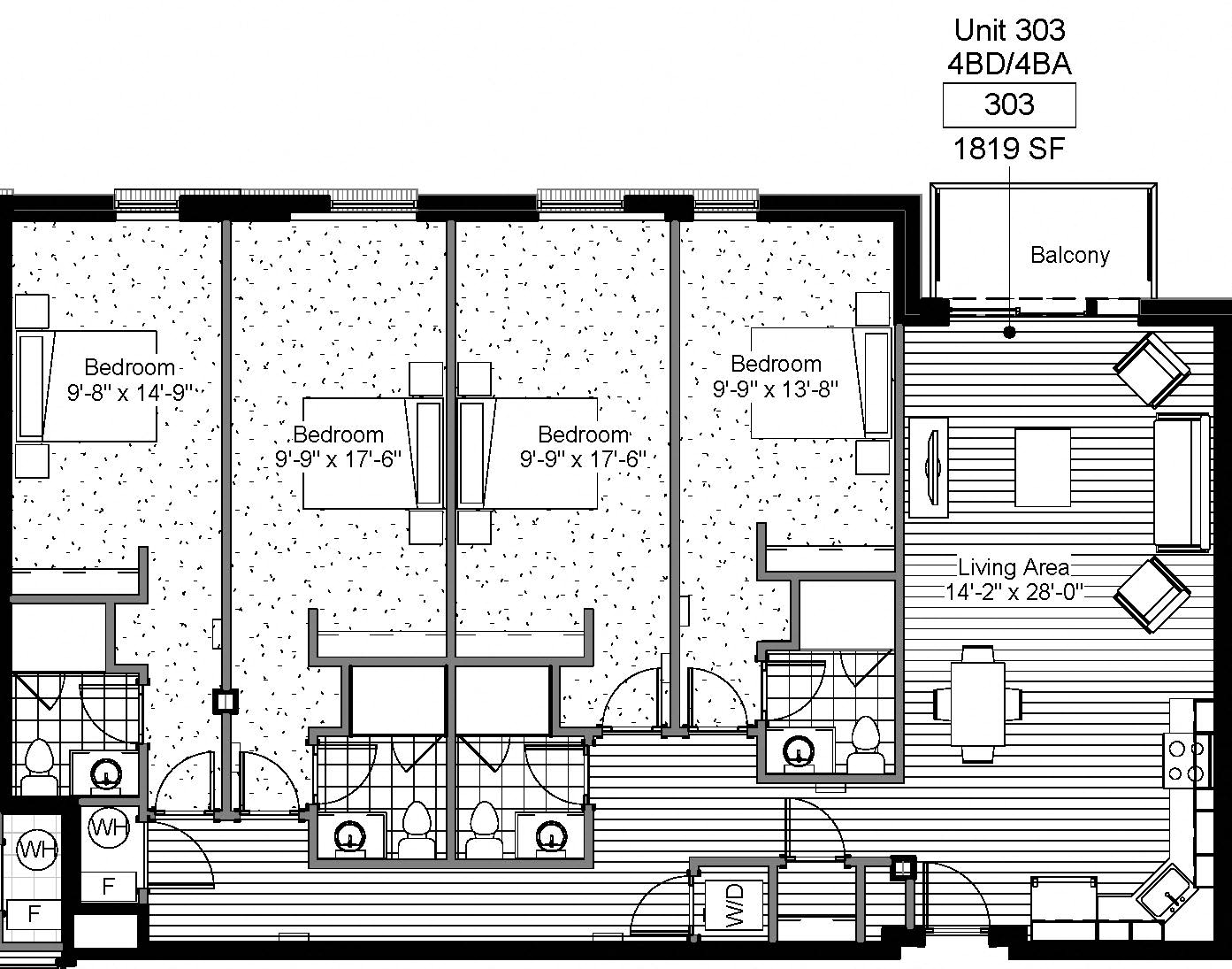 4 Bed 4 Bath