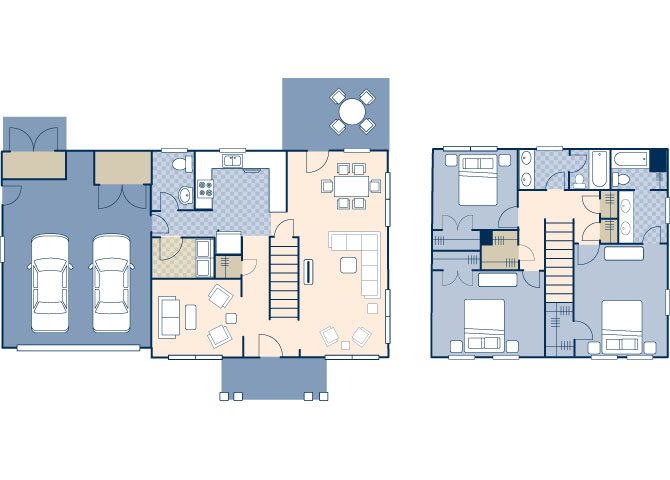 Air Commando Village 1910 Floor Plan 1