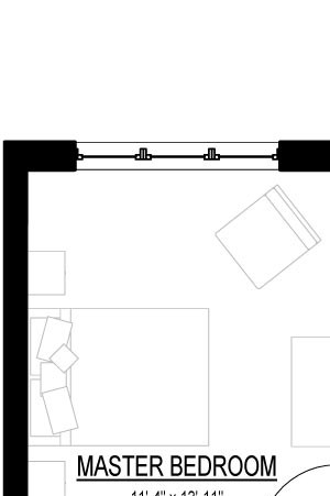 1 Bed 1 Bath K Floor Plan 1 Bed 1 Bath K Floor Plan at Courthouse Square Apartments, Wheaton, Illinois