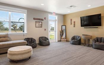 Community center with media and multipurpose rooms