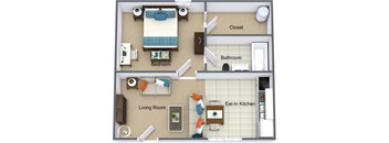 Large One Bedroom