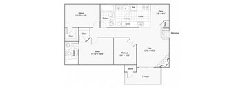 Den Franklin Floor Plan at The Township, Missouri