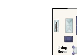 1 Bedroom 1 Bath-Live/Work Unit- 2D Floorplan 1 Bedroom 1 Bath 669 square feet-Live/Work Unit- 2D Floorplan-Legacy Pointe at Poindexter Columbus, OH