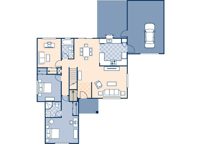 Fort Wright Village 1100 Floor Plan 6