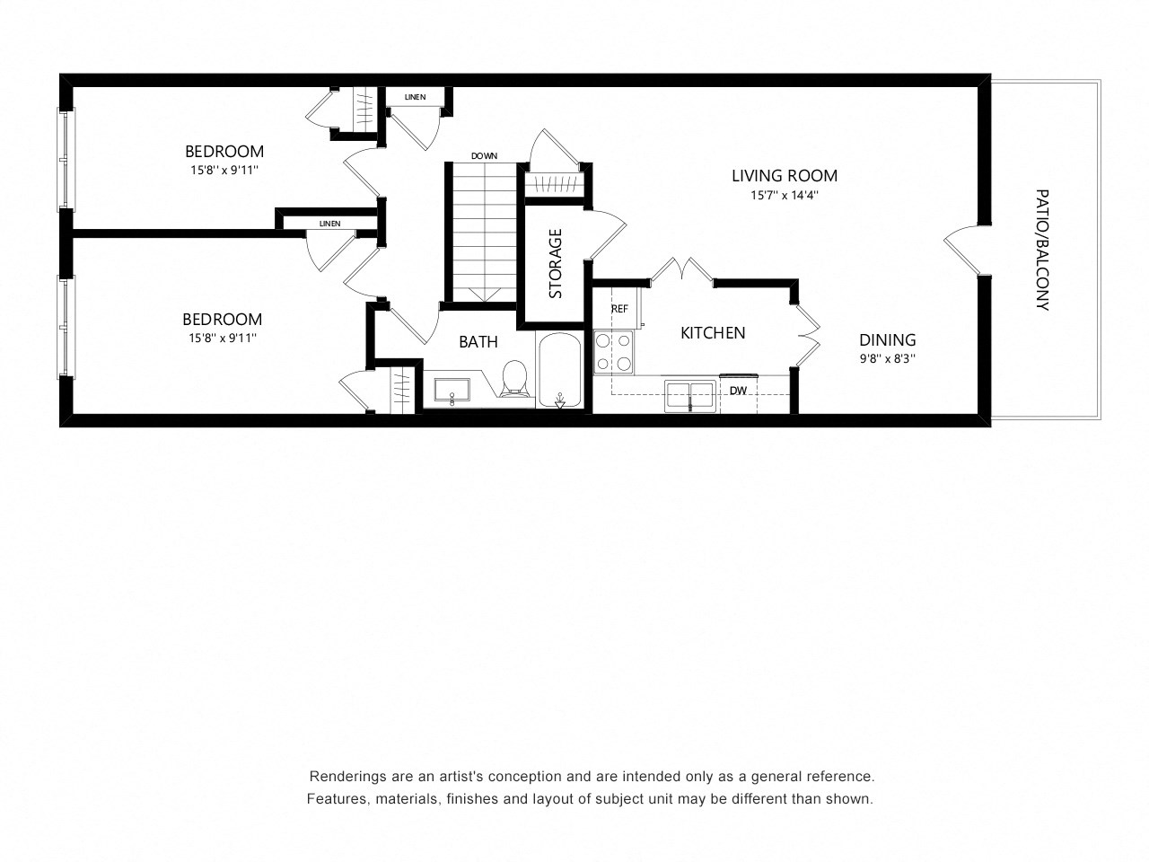  Bayview Mews Apartments For Rent with Simple Decor