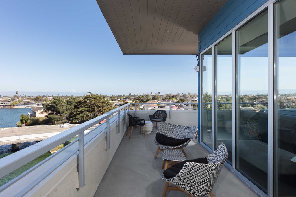 The Triton Foster City CA Balcony