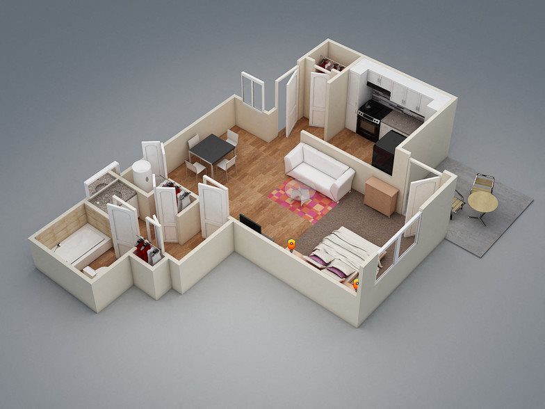 Studio Floor Plan 1