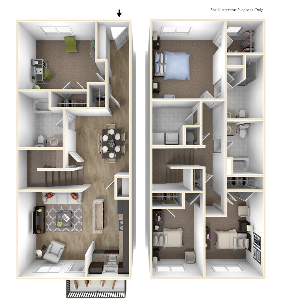 Floor Plans Of Towns At Woodfield In Baltimore Md