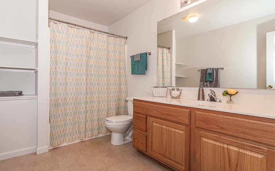 a bathroom with a toilet and a sink