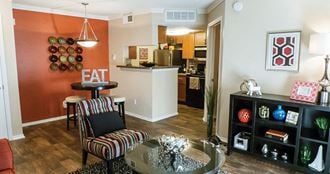 Dining And Kitchen at Timberglen Apartments, Dallas, 75287
