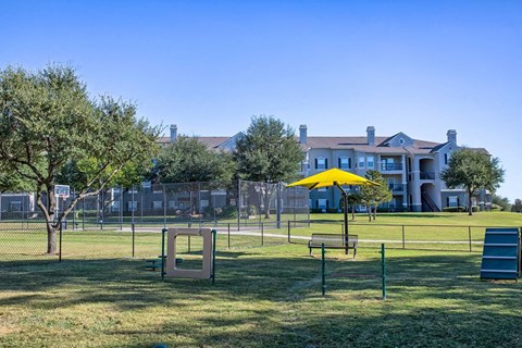outdoor dog park