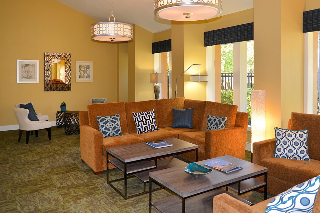 Community Lounge  at Broadwater Apartments in St Petersburg, FL 33711