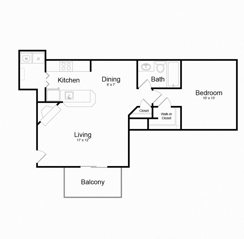Floor plan Floor plan at The Douglas at Constant Friendship, Abingdon , MD