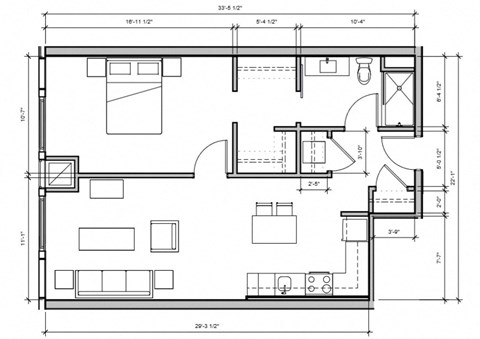 1000 S. Broad Studio-3 Beds Apartment for Rent - Photo Gallery 32