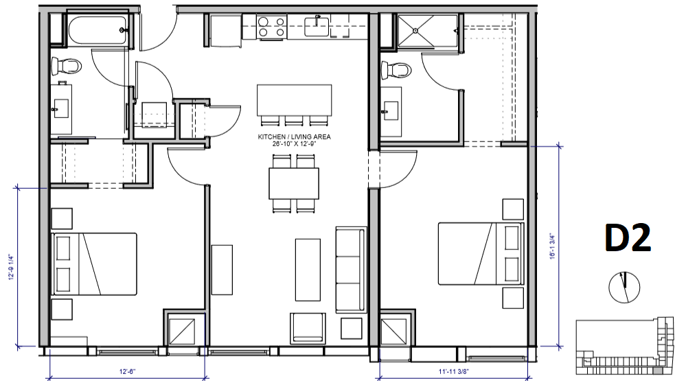 1000 S. Broad Studio-3 Beds Apartment for Rent - Photo Gallery 50