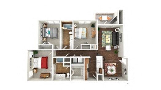 Floor Plan C1 floor plan