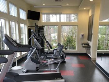 Fitness Center with cardio and strength training