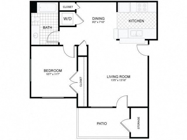 Floor Plans of Echelon in Lakewood, WA