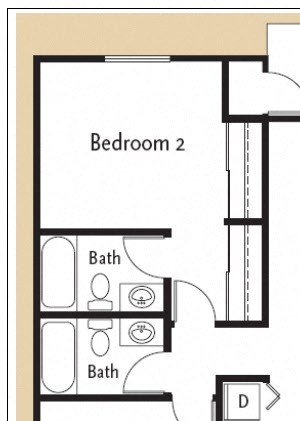2 Bedroom 2 Bath